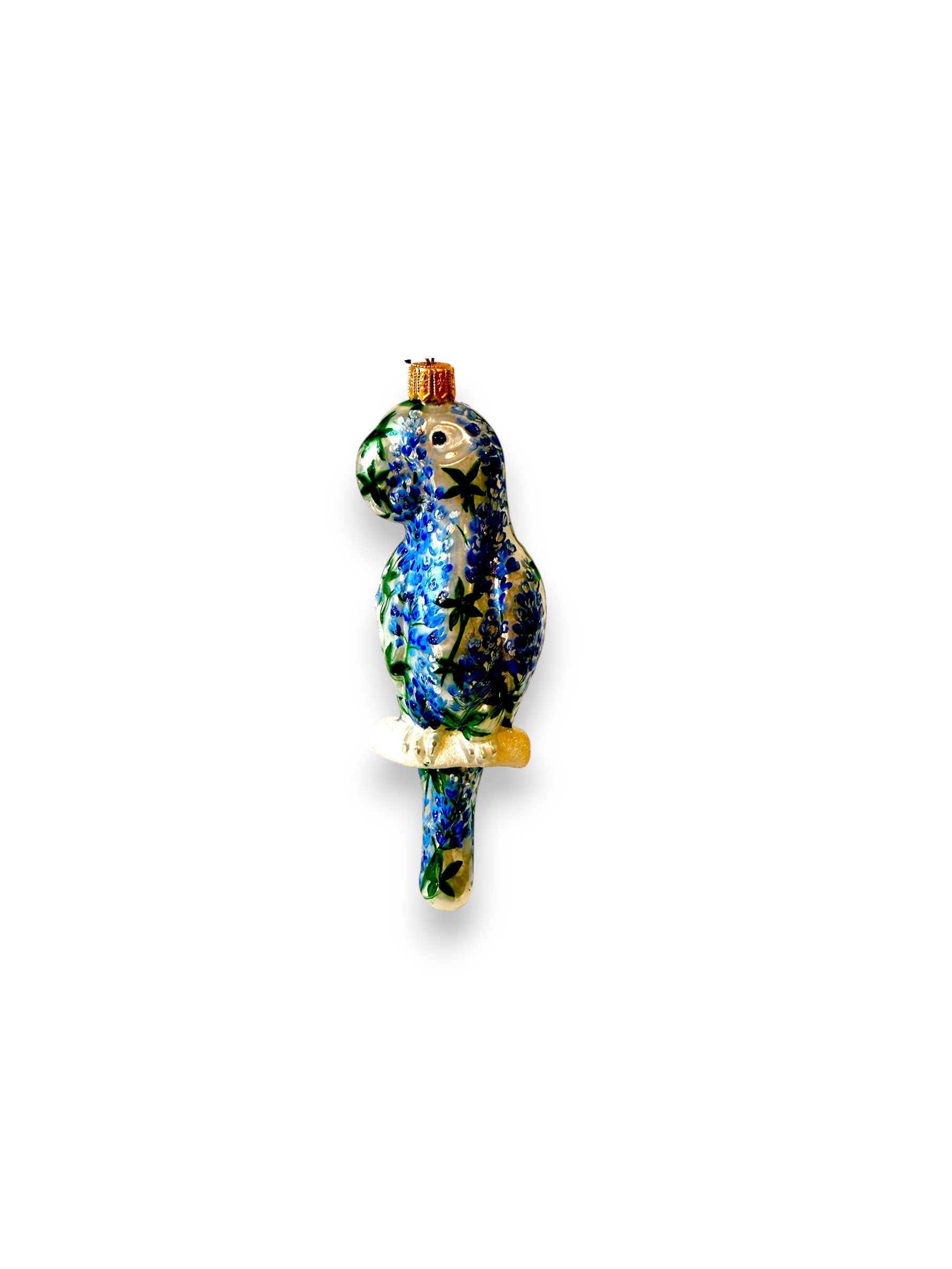 Flowery Parrot Ornament