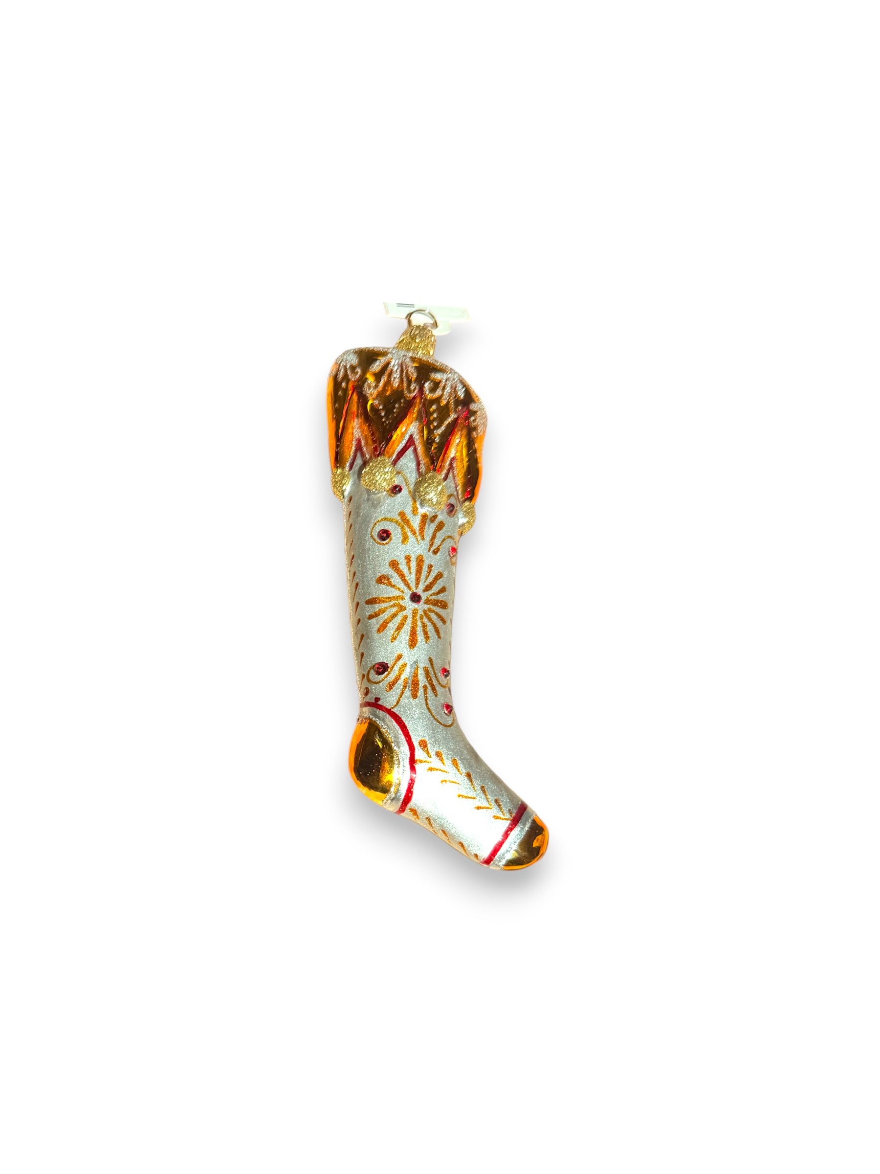 Gold Christmas Stocking
