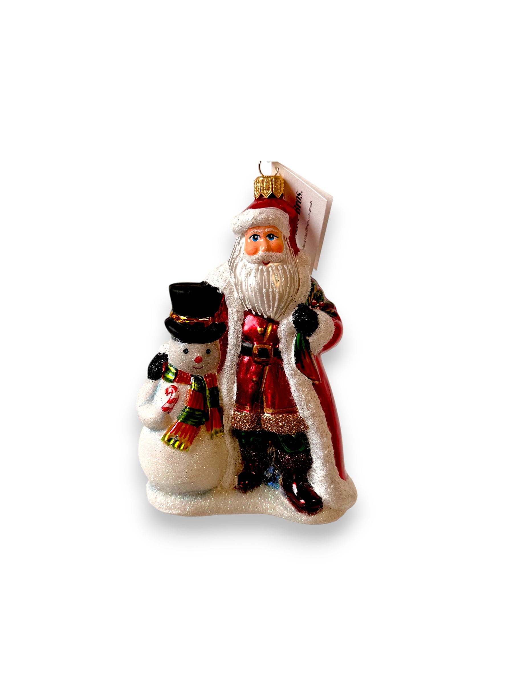 Santa Claus and Snowman