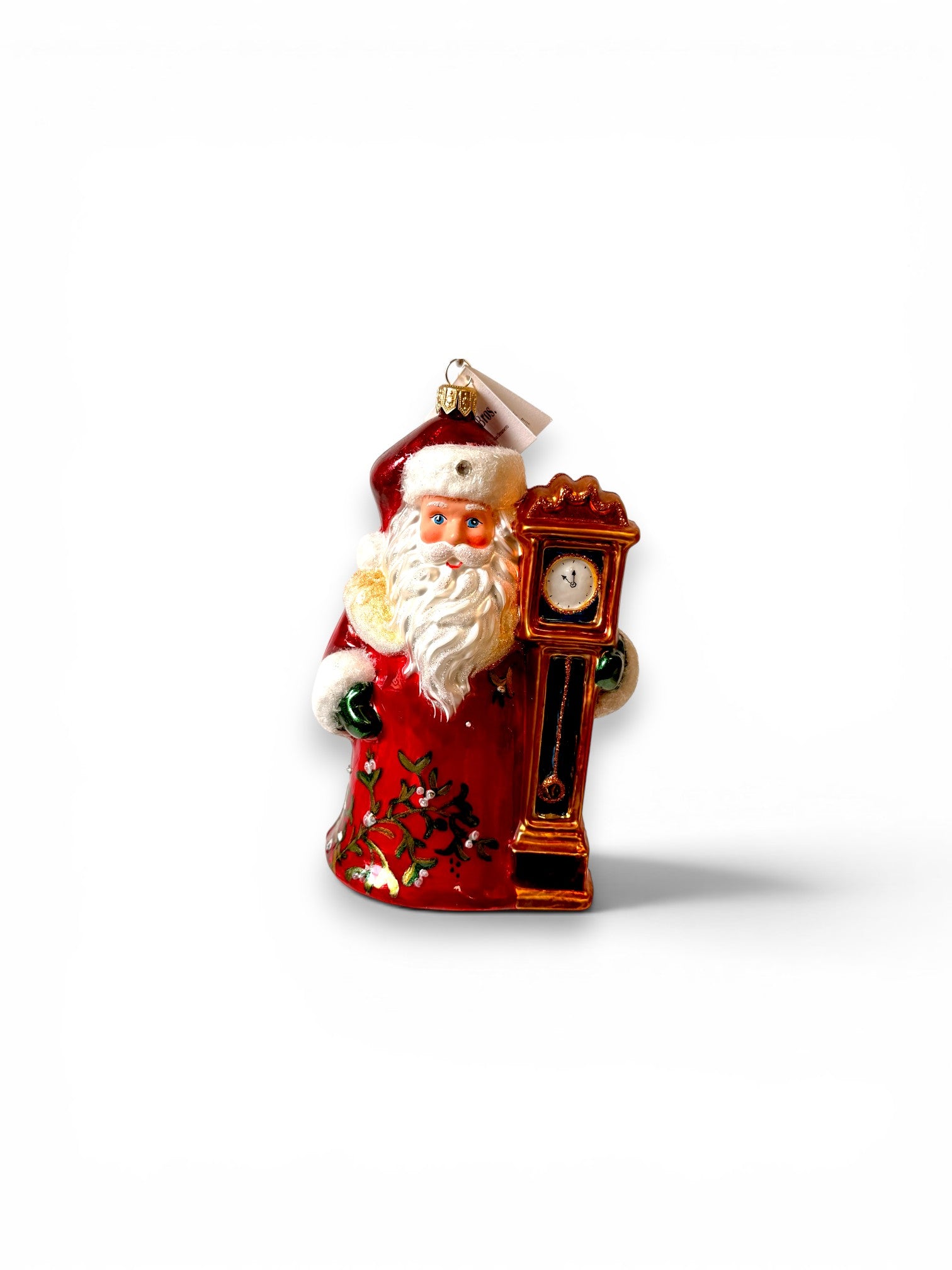 Santa Claus with Clock