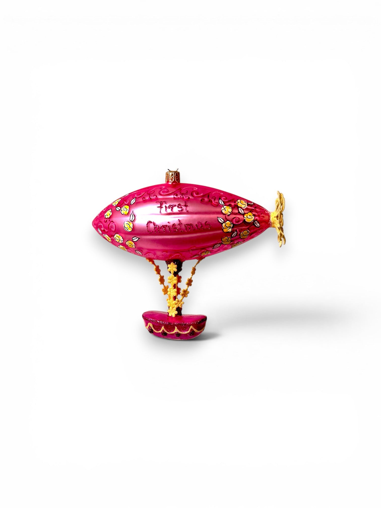 Fuchsia Zeppelin Ornament
